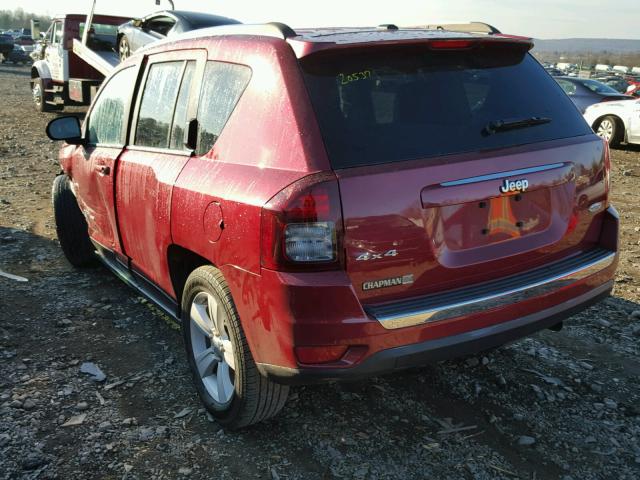 1C4NJDEB0FD371150 - 2015 JEEP COMPASS LA RED photo 3