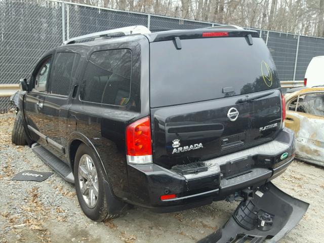 5N1AA0NC1BN603089 - 2011 NISSAN ARMADA SV BLACK photo 3