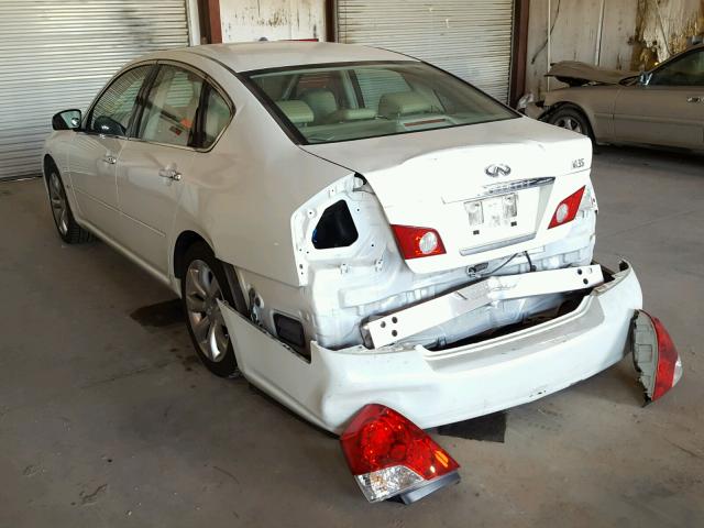 JNKAY01E66M111093 - 2006 INFINITI M35 BASE WHITE photo 3