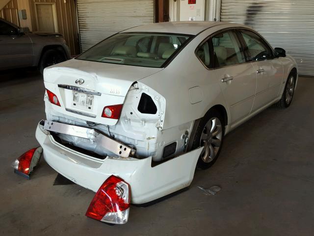 JNKAY01E66M111093 - 2006 INFINITI M35 BASE WHITE photo 4