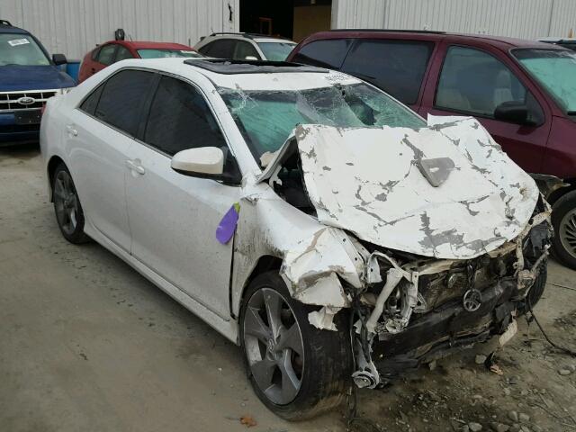 4T1BF1FK5CU634466 - 2012 TOYOTA CAMRY BASE WHITE photo 1