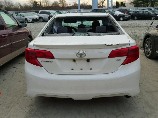 4T1BF1FK5CU634466 - 2012 TOYOTA CAMRY BASE WHITE photo 10