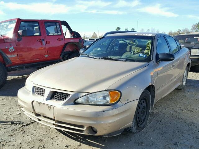 1G2NF52E84C257099 - 2004 PONTIAC GRAND AM S 金色 照片 2