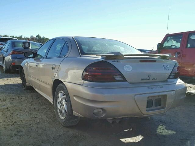 1G2NF52E84C257099 - 2004 PONTIAC GRAND AM S 金色 照片 3