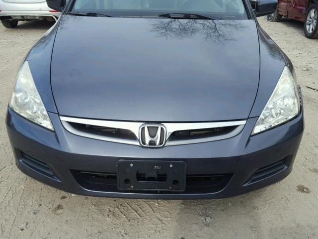 1HGCM66846A062099 - 2006 HONDA ACCORD EX GRAY photo 7