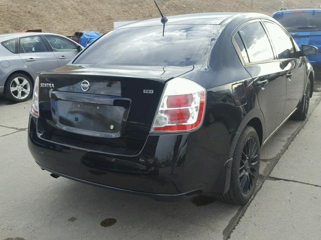 3N1AB61E69L697947 - 2009 NISSAN SENTRA 2.0 BLACK photo 4