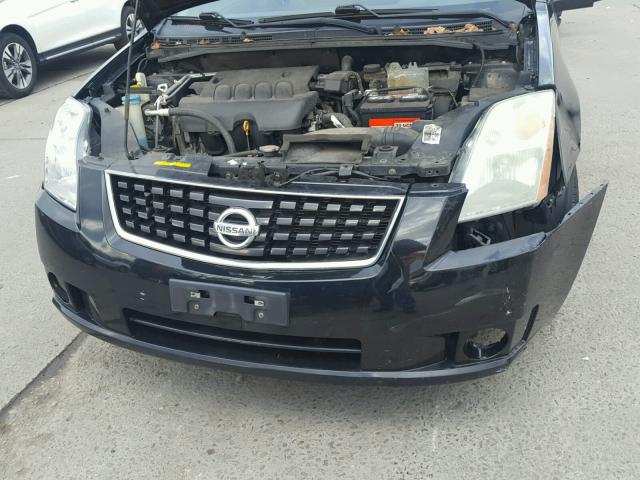 3N1AB61E69L697947 - 2009 NISSAN SENTRA 2.0 BLACK photo 7