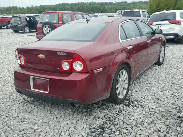 1G1ZK57748F247699 - 2008 CHEVROLET MALIBU LTZ 栗色 照片 4