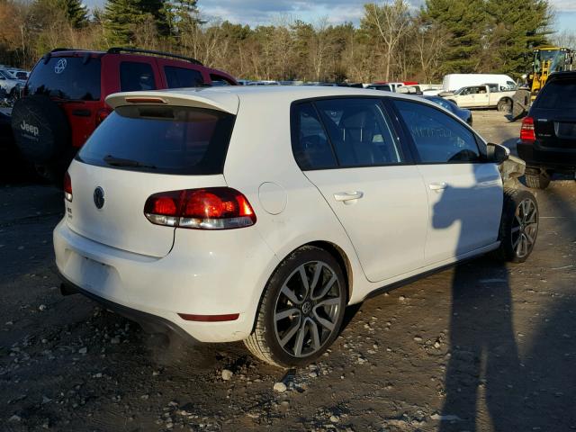 WVWGD7AJ8CW046972 - 2012 VOLKSWAGEN GTI WHITE photo 4