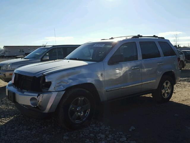 1J8HR58257C566913 - 2007 JEEP GRAND CHER GRAY photo 2