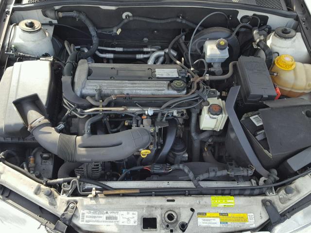 1G8JU52FXYY625360 - 2000 SATURN LS1 WHITE photo 7
