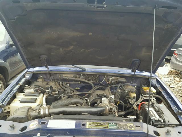 4F4YR16V03TM07036 - 2003 MAZDA B3000 CAB BLUE photo 7