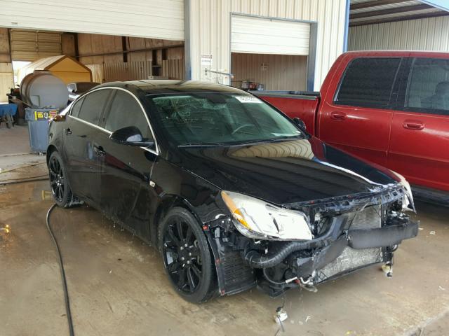 2G4G15GV7B9215289 - 2011 BUICK REGAL CXL BLACK photo 1