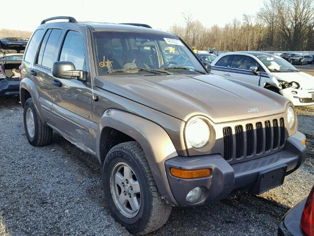 1J4GL58K52W136384 - 2002 JEEP LIBERTY LI TAN photo 1