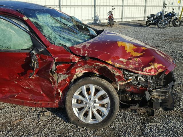 5XXGN4A73EG288847 - 2014 KIA OPTIMA EX RED photo 9