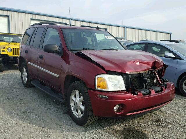 1GKDT13S082148021 - 2008 GMC ENVOY RED photo 1