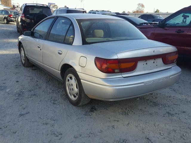 1G8ZJ52742Z209746 - 2002 SATURN SL2 SILVER photo 3