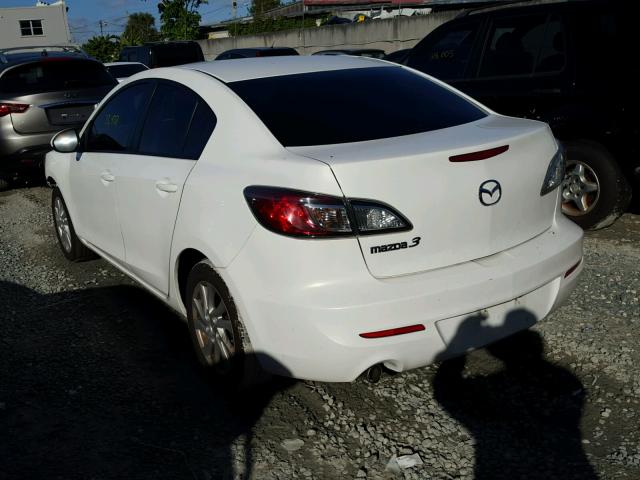 JM1BL1VF6C1507583 - 2012 MAZDA 3 I WHITE photo 3