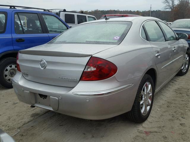 2G4WE587661279361 - 2006 BUICK LACROSSE C SILVER photo 4