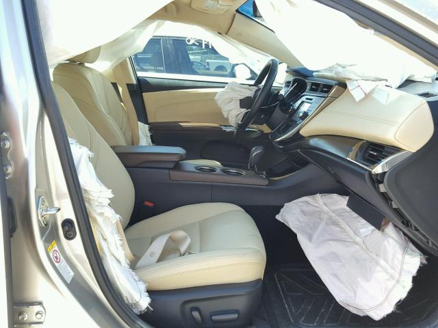 4T1BK1EB2GU222721 - 2016 TOYOTA AVALON XLE GOLD photo 5