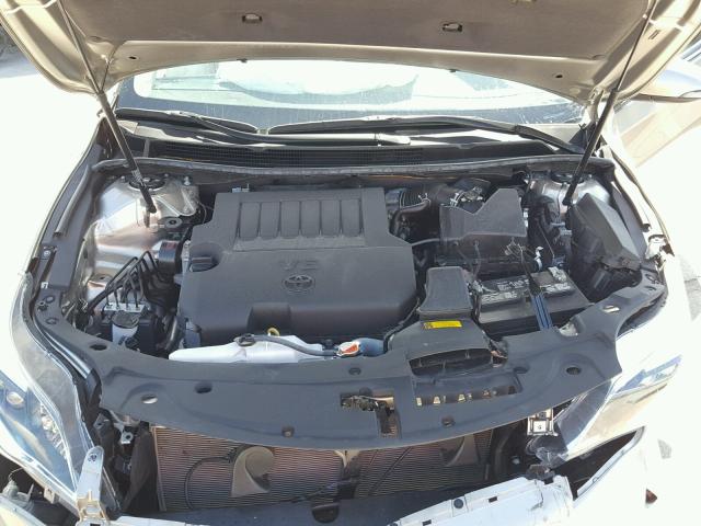 4T1BK1EB2GU222721 - 2016 TOYOTA AVALON XLE GOLD photo 7