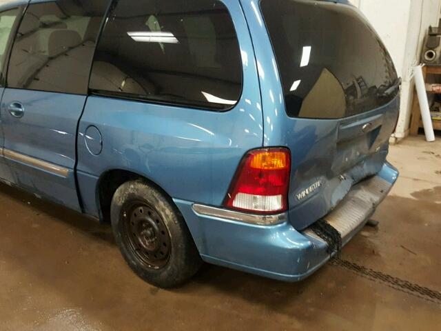 2FMZA52423BB94451 - 2003 FORD WINDSTAR S BLUE photo 9