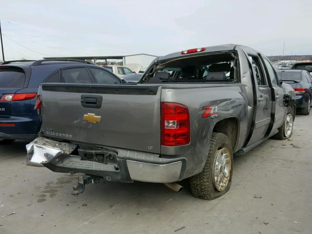 3GCPKSE77DG166060 - 2013 CHEVROLET SILVERADO GRAY photo 4