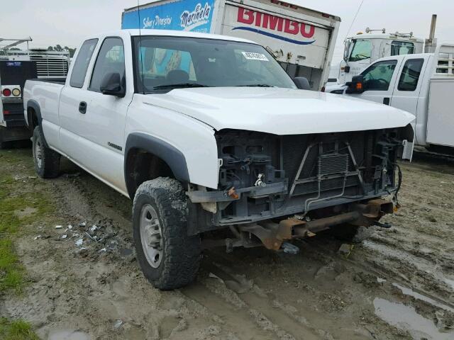 1GCHC29U27E165332 - 2007 CHEVROLET SILVERADO WHITE photo 1