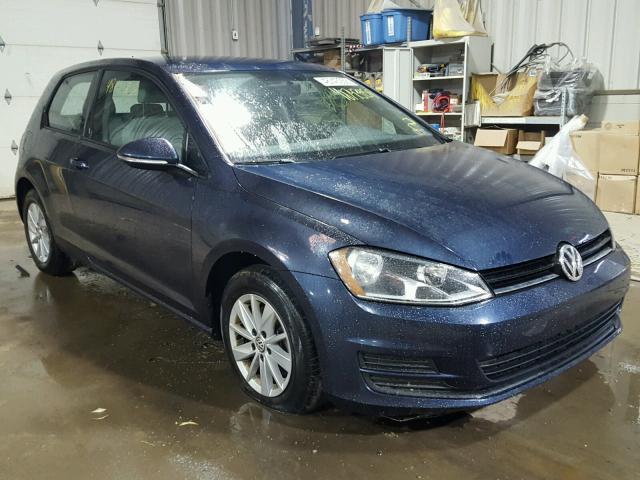 3VW917AU5GM009716 - 2016 VOLKSWAGEN GOLF BASE 蓝色 照片 1