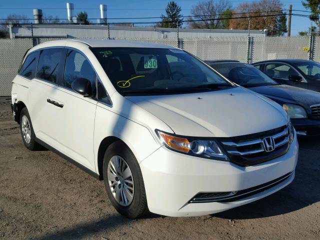 5FNRL5H26GB149882 - 2016 HONDA ODYSSEY LX WHITE photo 1