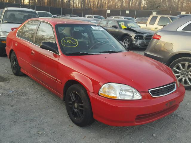 1HGEJ6678WL038210 - 1998 HONDA CIVIC LX RED photo 1