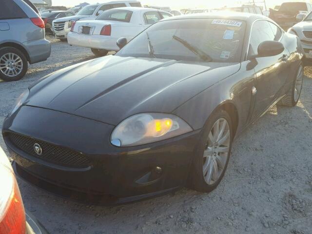 SAJWA43B575B12273 - 2007 JAGUAR XK BLACK photo 2