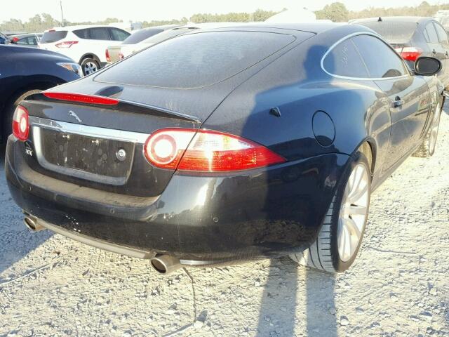 SAJWA43B575B12273 - 2007 JAGUAR XK BLACK photo 4