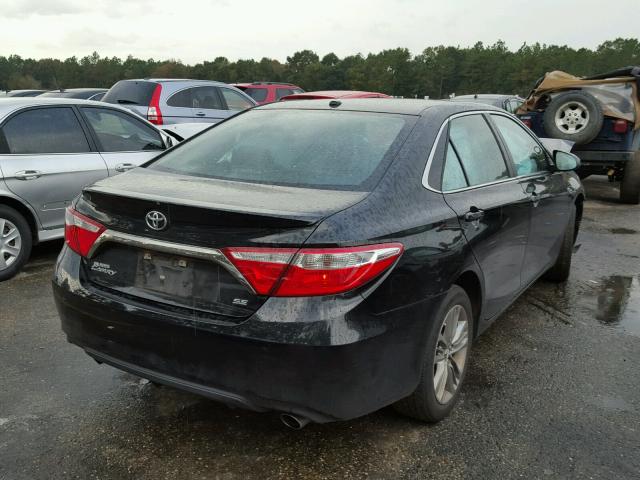 4T1BF1FK4FU045381 - 2015 TOYOTA CAMRY LE BLACK photo 4