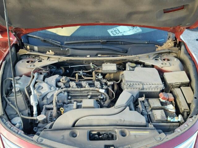 1N4AL3AP1DN446035 - 2013 NISSAN ALTIMA 2.5 RED photo 7