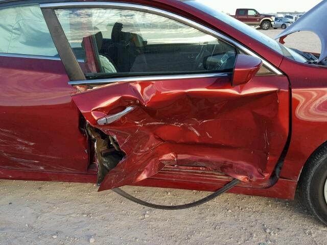 1N4AL3AP1DN446035 - 2013 NISSAN ALTIMA 2.5 RED photo 9