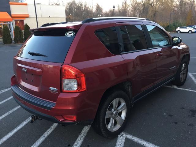 1J4NF1FB4BD149746 - 2011 JEEP COMPASS SP RED photo 4