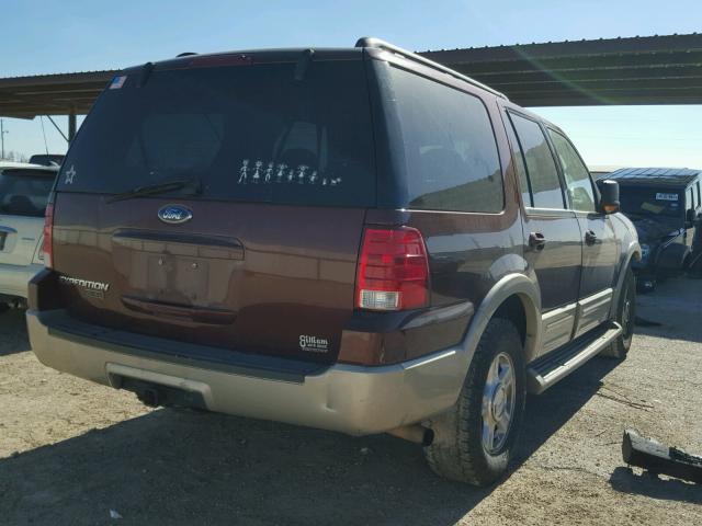 1FMPU17586LB00196 - 2006 FORD EXPEDITION BURGUNDY photo 4