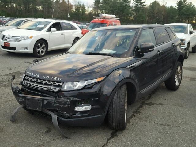 SALVP2BG1DH850002 - 2013 LAND ROVER RANGE ROVE BLACK photo 2