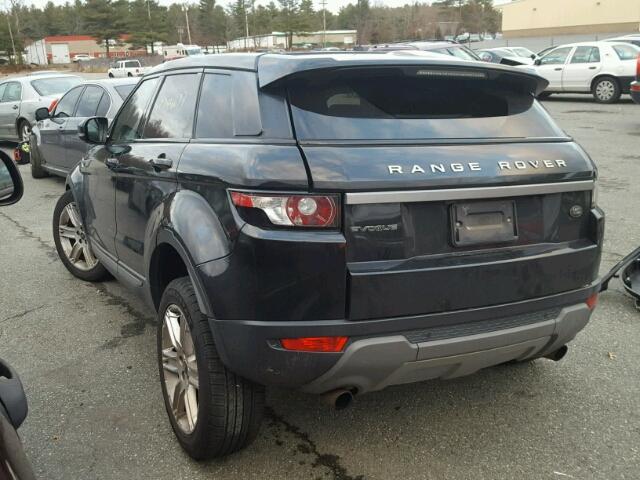 SALVP2BG1DH850002 - 2013 LAND ROVER RANGE ROVE BLACK photo 3