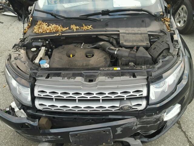 SALVP2BG1DH850002 - 2013 LAND ROVER RANGE ROVE BLACK photo 7