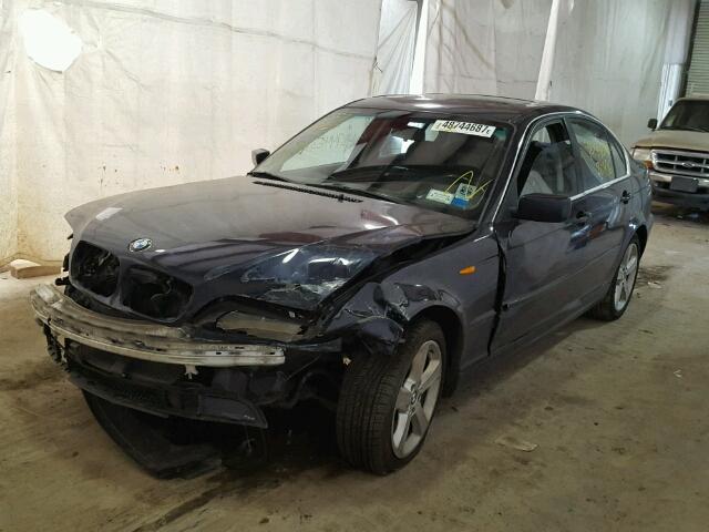 WBAEW53445PN39362 - 2005 BMW 330 XI BLUE photo 2