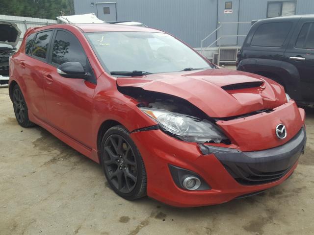 JM1BL1L35D1802569 - 2013 MAZDA SPEED 3 RED photo 1