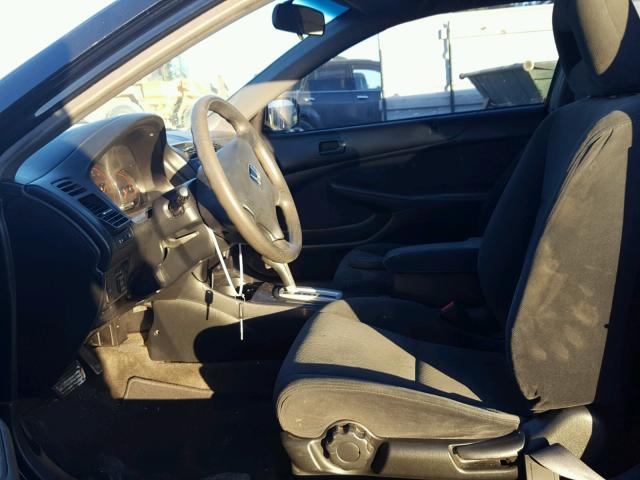 1HGEM22505L000487 - 2005 HONDA CIVIC LX 黑色 照片 5