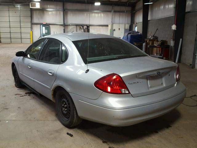 1FAFP52233G157055 - 2003 FORD TAURUS LX SILVER photo 3