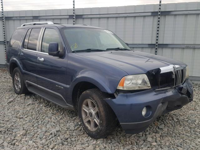 5LMEU78H23ZJ30738 - 2003 LINCOLN AVIATOR 蓝色 照片 1