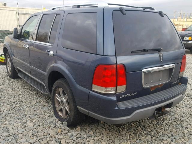 5LMEU78H23ZJ30738 - 2003 LINCOLN AVIATOR 蓝色 照片 3