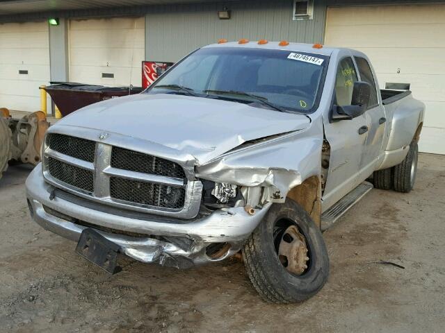 3D7MU48C73G779401 - 2003 DODGE RAM 3500 S SILVER photo 2