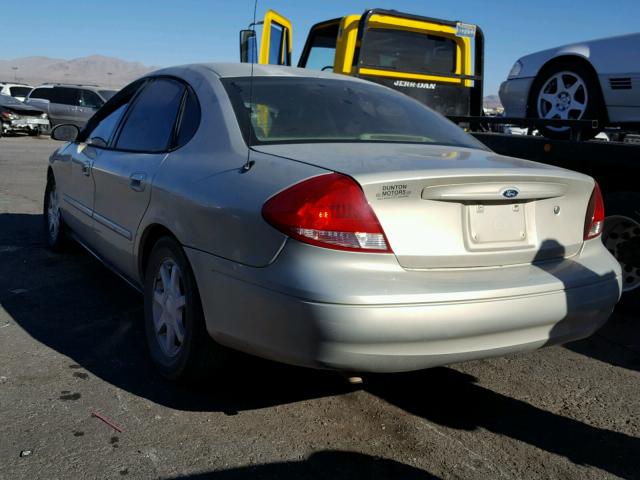 1FAFP56U46A214317 - 2006 FORD TAURUS SEL TAN photo 3