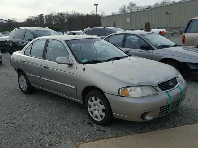 3N1CB51D42L680564 - 2002 NISSAN SENTRA XE GRAY photo 1